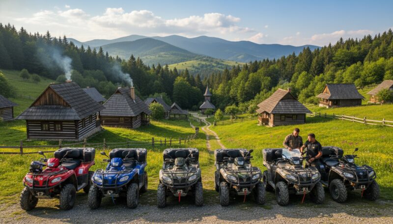 ATV vožnja Suvobor Etno selo Trbović ATV vožnja Suvobor Etno selo Trbović